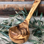 Olive wood ladles