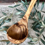 Olive wood ladles