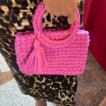 Handmade crochet bag