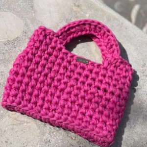 Handmade crochet bag