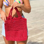 Handmade crochet bag