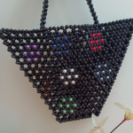 Pearls handmade bag