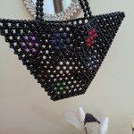 Pearls handmade bag